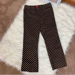 oscar de la renta | polka dot crop trousers. I never use. Didn’t fit me